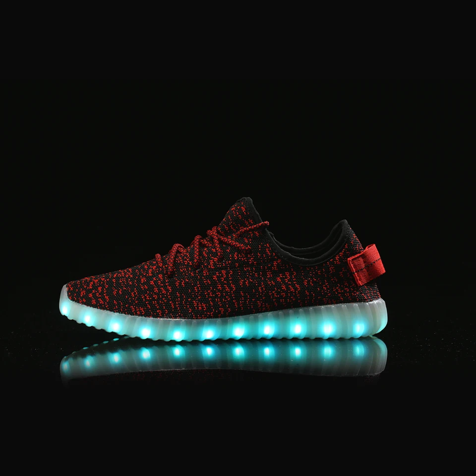 light up red shoes