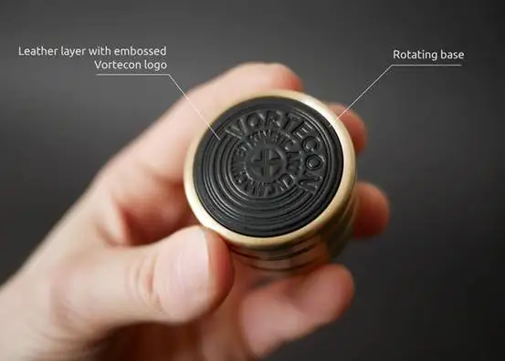 Горячая vortecon снижение давления игрушка Мобильная спиральная линия гипноз металлический Рабочий стол Оптическая иллюзия спин