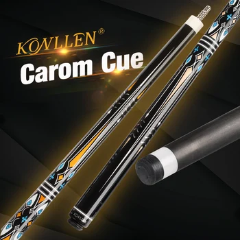 

KONLLEN Carbon Energy Carom Cues 3 Cushion Carbon Fiber Carom Cues Shaft 12mm142cm Stick Radial Pin Joint Technology Cues Korea