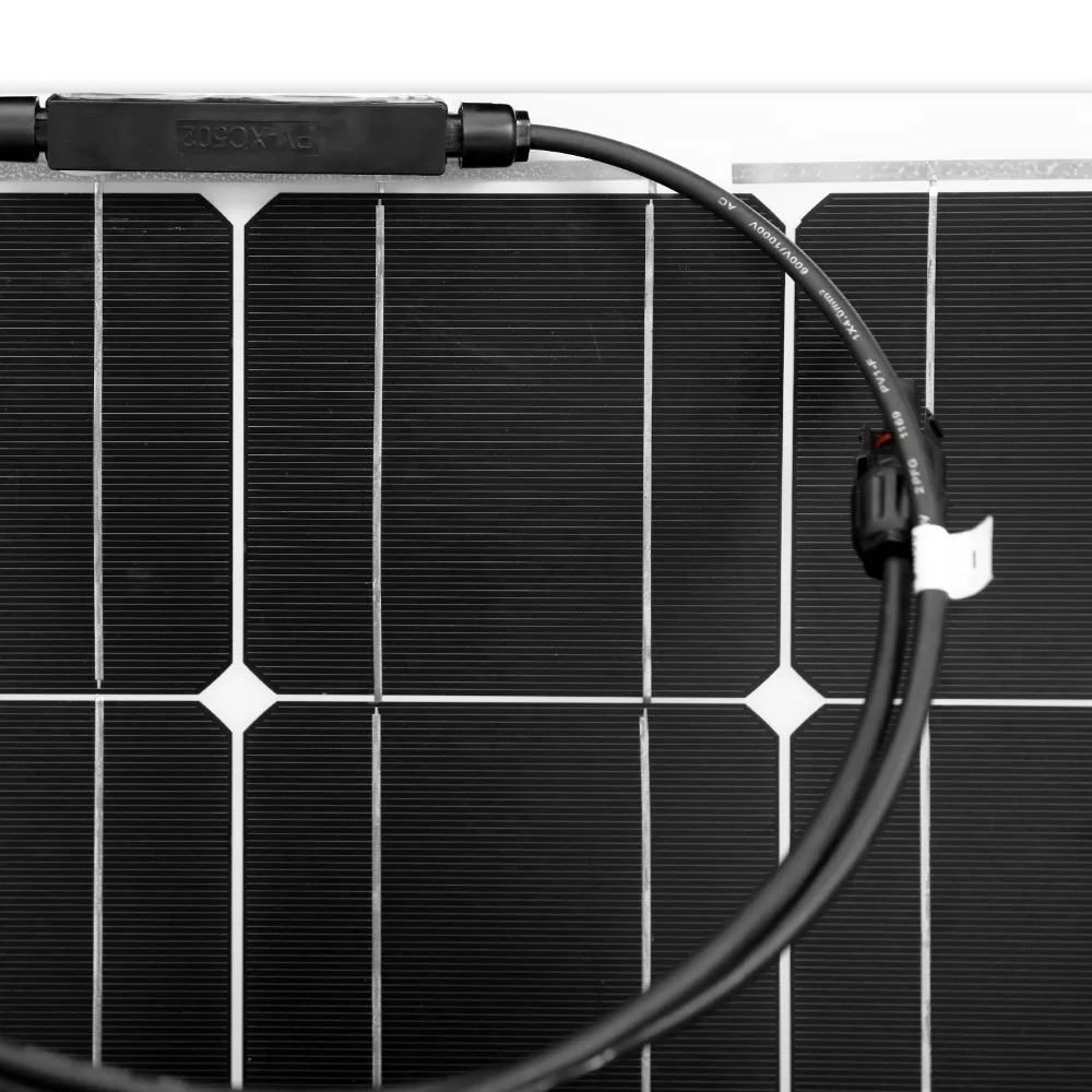 Dokio 12V 100W Гибкая солнечная панель для автомобиля/лодки высокого качества монокристаллическая Гибкая солнечная панель 100w Китай