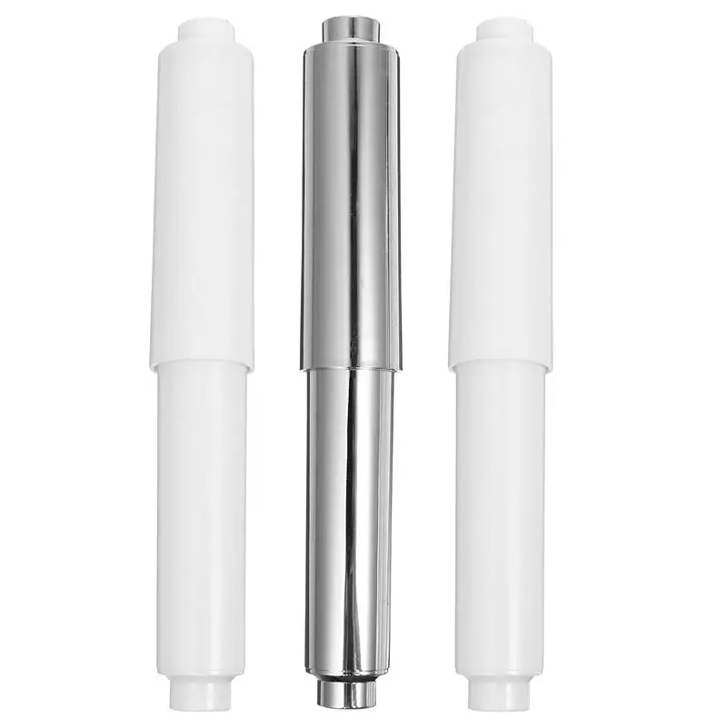 

3pcs Bathroom Toilet Paper Towel Spring Coil Rod Paper Winder Paper Holder
