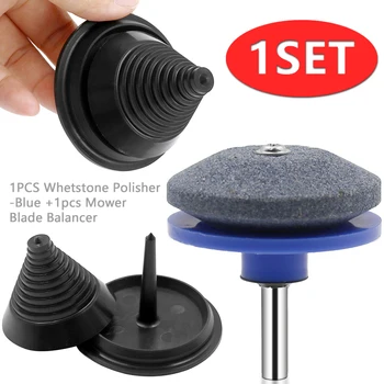 

Power Hand Drill Lawnmower Sharpener & Balancer Set Lawn Mower Blades Sharpener For Sharpener & Balancer Set