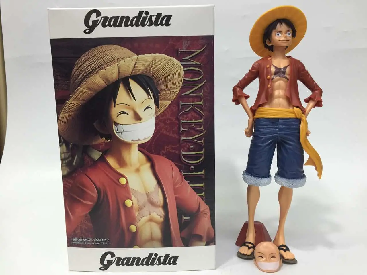 

One Piece Ros Converter Luffy Straw Hat Boxed Garage Kit Model Ornaments