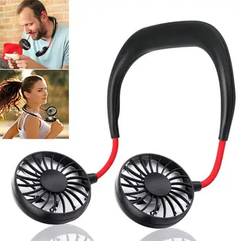 

Portable Sports Halter Fan Mini Hanging Neck Fan USB Rechargeable Multi-function Mini fan
