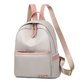 

New Oxford Backpack Female Back Pack Women Small Pink Bagpack for Teenager Girls Lightweight Wear-resistant High Quality