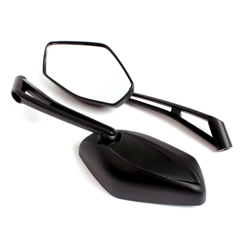 

2Pcs Motorcycle Mirror Scooter E-Bike Rearview Mirrors Electrombile Back Side Convex Mirror 8mm 10mm