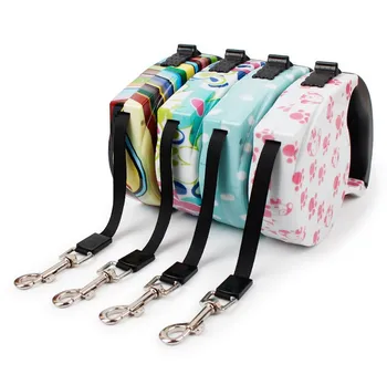 

Durable Dog Leash Automatic Retractable Nylon Dog Lead Extending Puppy Walking Running Leads For Small Medium Dogs Pet Supplies