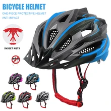 

Bicycle Helmet MTB Road Bike Cycling Helmet Ultralight Breathable Cycling Helmet with Reflective Strips Riding Accessories NEW
