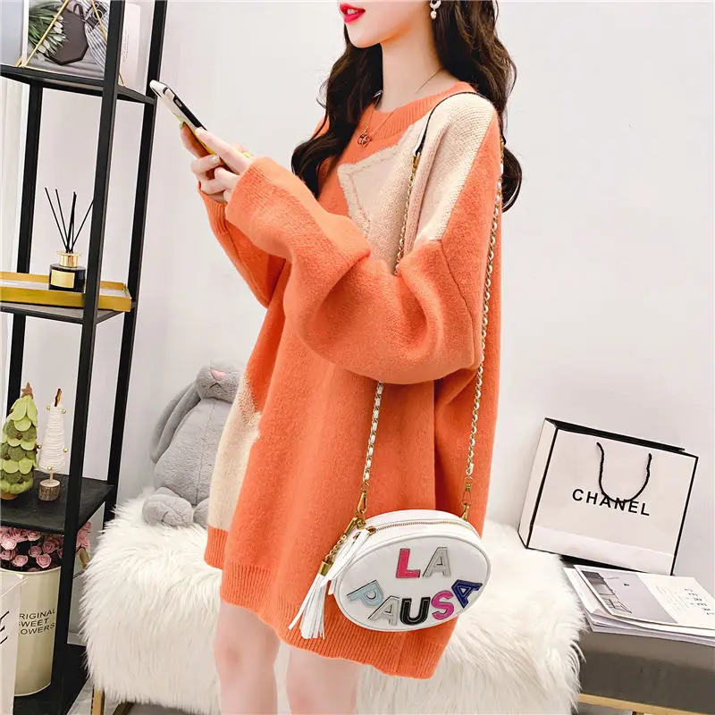 

spring/autumn women sweaters computer knitted sweates pullover women high elastic clothing o-neck maternity sweaters