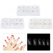 3 цвета 500 шт./кор. пластиковые поддельные накладные ногти искусственные ногти для УФ гель практики для дизайна ногтей дисплей практическая цветовая палитра