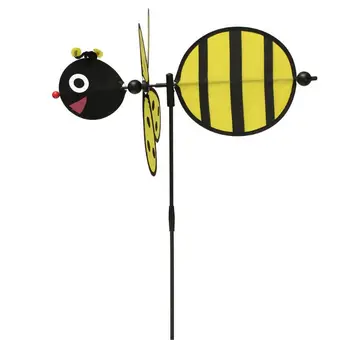 

Bumble Bee / Ladybug Windmill Whirligig Wind Spinner Home Yard Garden Decor Q1FD