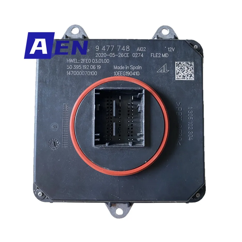 Original 9477748 Headlight LED Driver Module Computer 63119477748 