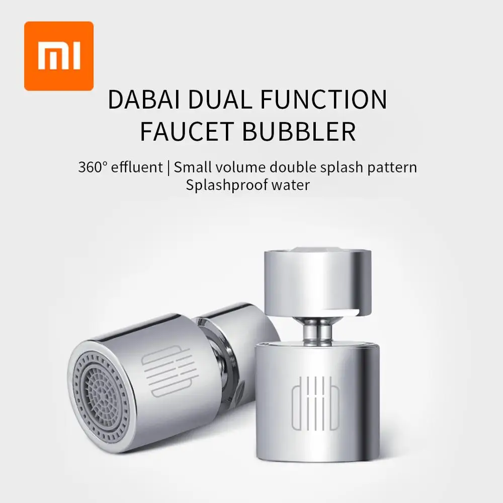 

Xiaomi Kitchen Faucet Water Bubbler Saving Tap Aerator Diffuser Faucet Shower Head Filter Nozzle Connector Adapter for Bathroom