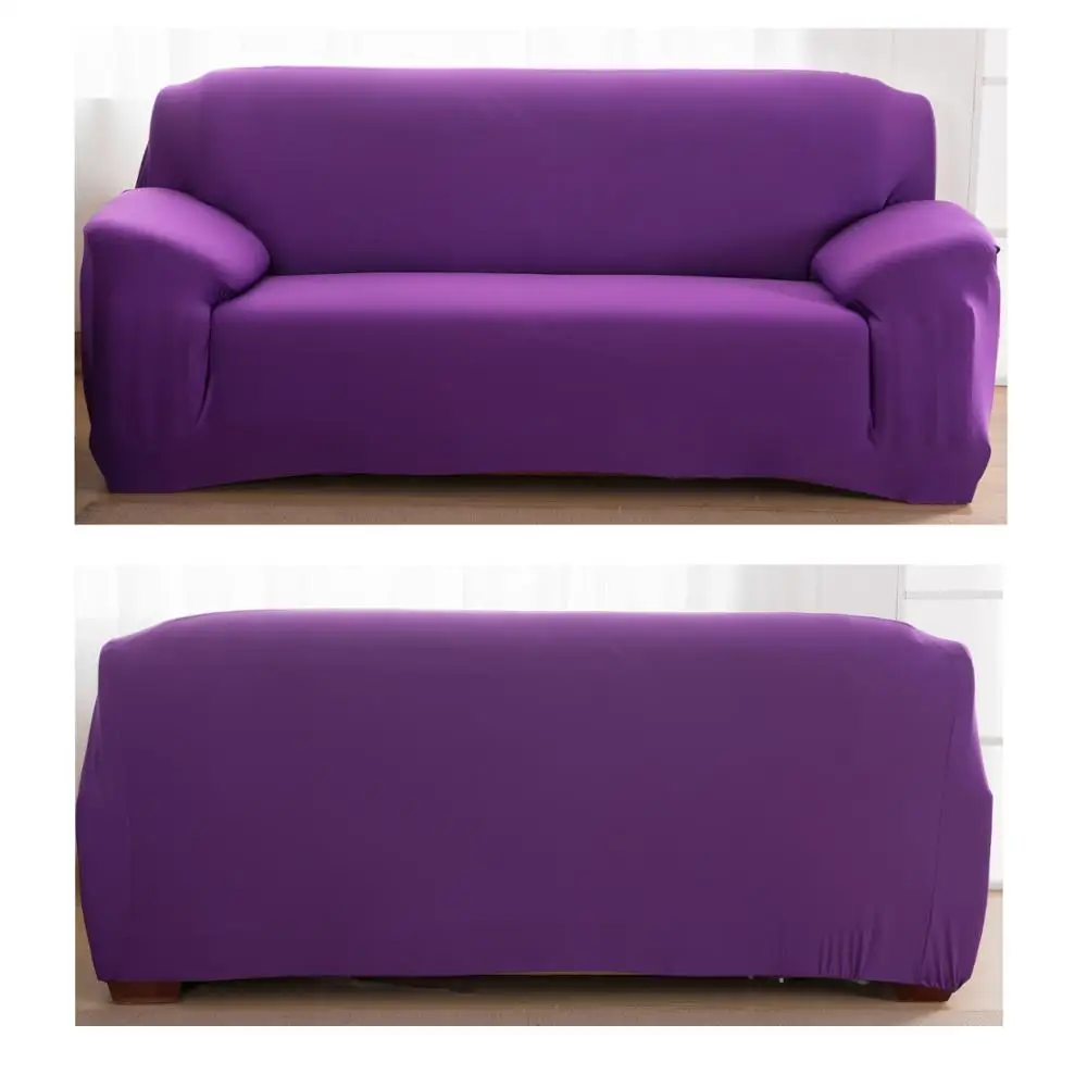 Стрейч диванных чехлов протектор мебели полиэстер Loveseat крышка M l XL XXL XXXL XXXXL 1/2/3/4-seater Arm накидки на стулья для Гостиная