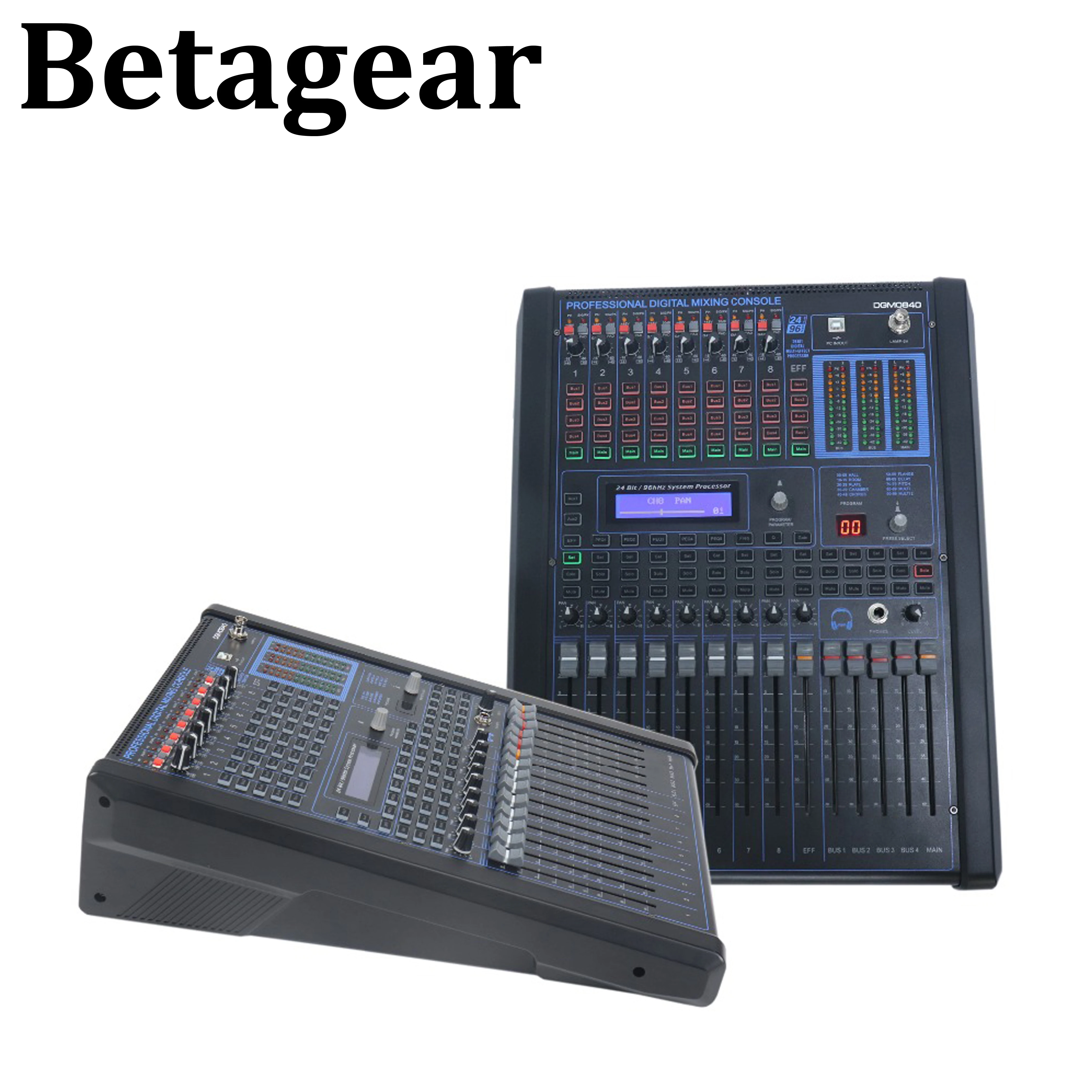 Betagear микшер цифровой профессиональный аудио консоль DGM0840 линейный массив