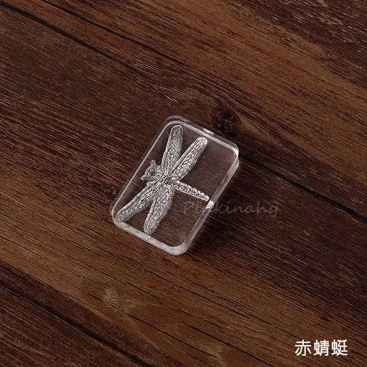 Ретро Лес серии украшения из акрила Резиновые Марки для stationery канцелярские DIY ремесла растения Цветок гинкго хлопок стандарт - Цвет: 1