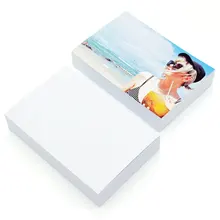 Струйная фотобумага 100 шт. фотобумага глянцевая бумага для печати принтер фотобумага цветная печать с покрытием для домашней печати