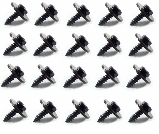 Pare-choc pour BMW E46 E92 E90 F10 lot de 40 pièces de rondelles de vis à  écrou en métal Clip en U protection de moteur vis croisées - AliExpress