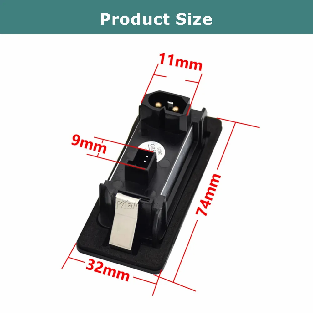 2pcs/Ʈ  Led ȣ ̼ BMW E39 E60 6000k ȭƮ X3 X5 X6 E71 E72 E82 E84 E88 E90 E91 E92 E93