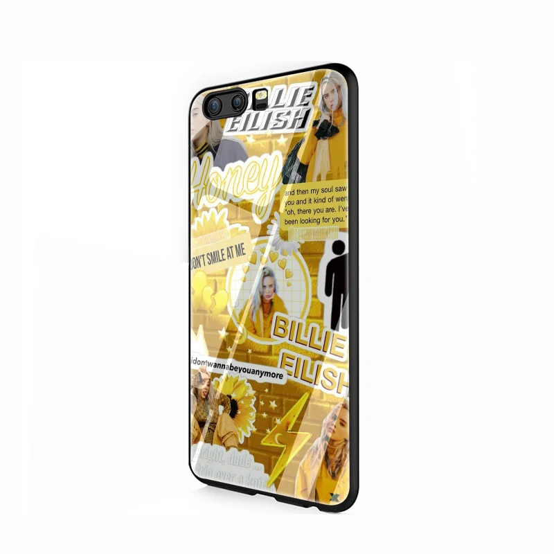 G11 EWAU Billie Eilish Khalid Прекрасный чехол из закаленного стекла для телефона для huawei Y6 Y9 mate 20 Honor 7A 8X9 10 Lite Pro - Цвет: G11