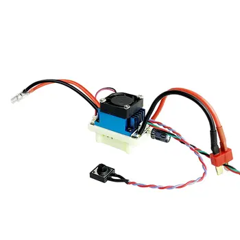 

Radiolink Cool 9030 Two-way Brushed Electronic Speed Controller 7-18V 2-4S 90A ESC with BEC 2KHz PWM for RC Car Boat