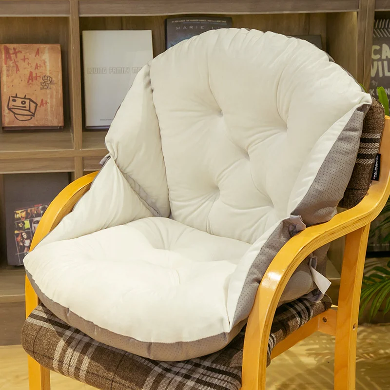 Office Cushion Student Chair Cushion Thick Non-slip Cushions Breathable Semi Enclosed Seat Cushion Waist  Warm Comfort Car Seat