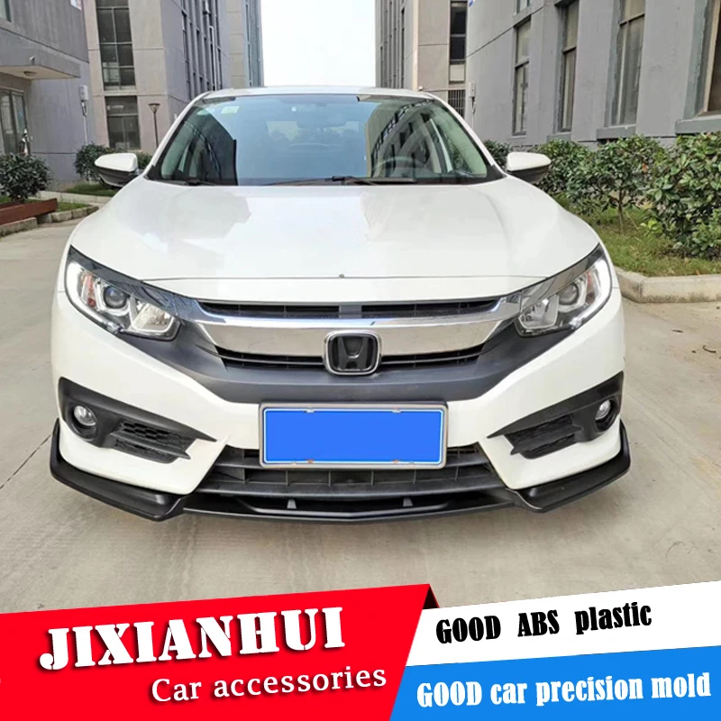 Для Honda Civic Body kit спойлер 2016-2018 для 3C ABS задний передний бампер диффузор защитные