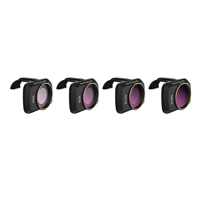 Комплект фильтров ND ND4 + ND8 ND16 ND32 фильтр для объектива dji Mavic Mini 2/mavic mini 1 аксессуары