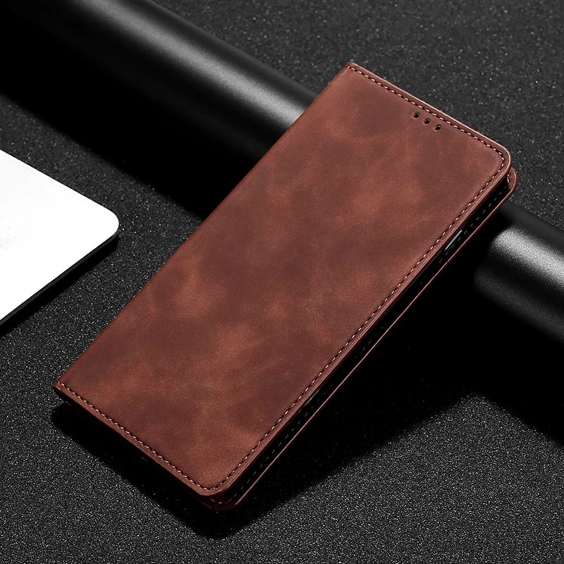 thumbnail image 1 of Leather Flip Case for Samsung Galaxy S11 S10e S10 S9 S8 Plus S7 S6 Edge S5 Note 10 Pro 9 8 4 3 A10E A20E Phone Cover B128, 1 of 5