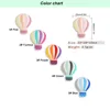 Kovict 10pcs BPA Free New Hot Air Balloon Baby Cute Silicone Beads For Food Grade Infant Nursing Teether Toy Accessories ► Photo 2/6