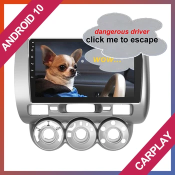 

Car Android 10 Player for HONDA FIT JAZZ 2006 2008 Navigation 4G Lte CarPlay Bluetooth GPS Radio Head Unit Multimedia 2din