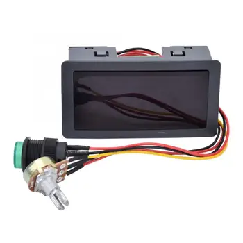 

DC 6-30V 12V 24V 8A 16kHz CCM5D Adjustable PWM Motor Speed Controller Digital Display Stepless Speed Switch