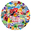 10/30/50/100PCS Funny Geek Java Programming Stickers Classic Toy Skateboard Motorcycle Laptop Luggage Joke Waterproof Sticker 3