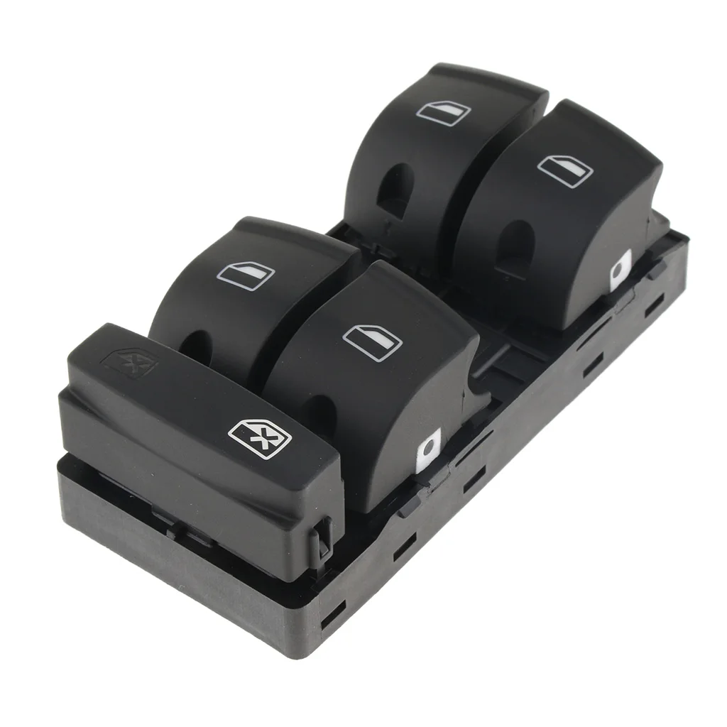 Master Power Window Switch Compatible for Audi A3 A6 S6 Q7 2005-2012 Driver Side Window Switch 4F0959851F