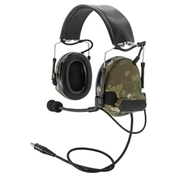 TCIHEADSET-auriculares tácticos COMTAC II, audífonos electrónicos con reducción de ruido, para Airsoft Sports