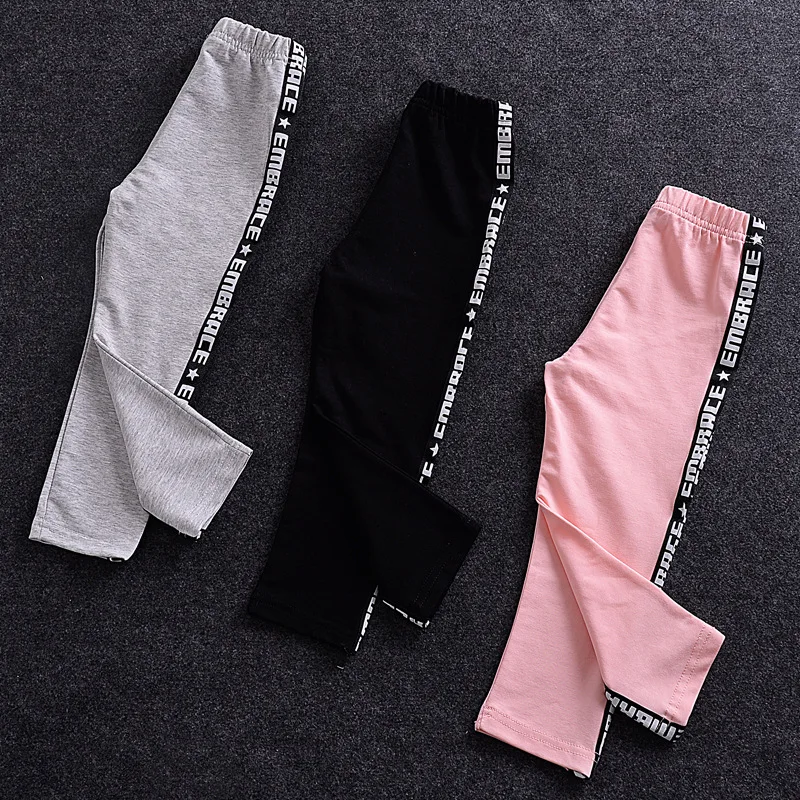

Girl'S Leggings 2018 Spring Clothing New Style Korean-style Baby Girls Children Spring Trousers Outer Wear Pants Skinny Pants