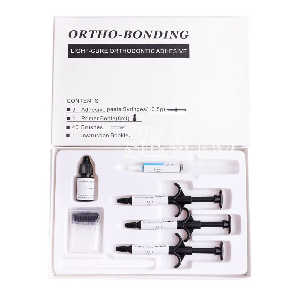 

Dental Composite Ortho Bonding Metal Bracket Light Cure Adhesive System Kit