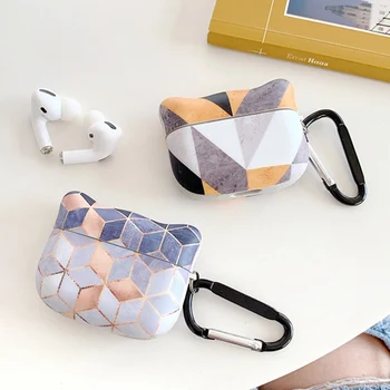 

Creative Lingge Cat Head Soft Shell For Apple AirPods Pro3 Generation Bluetooth Wireless Headset Sets For Lovers