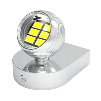 

12V To 24V Brake Signal 360 Degree Adjustable Car Backup IP67 Waterproof Aluminum Alloy Reversing Light 6 Led Auto Tailgate