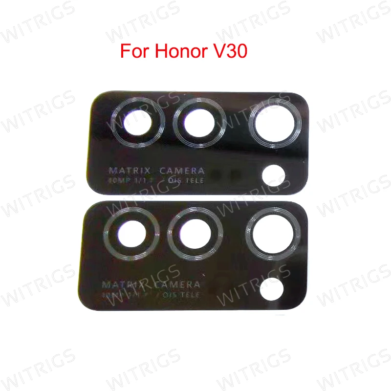 WITRIGS для Honor V30 Pro задняя камера стеклянный объектив для Honor V30 задний тыловой объектив камеры Замена стекла