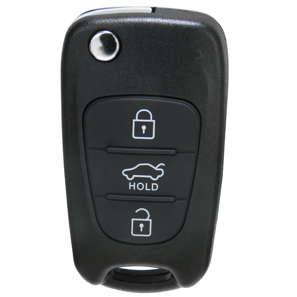 

3 Buttons Flip Remote Key Fob Case Shell For KIA Rondo Sportage Soul Rio Flip Key Case Replacement