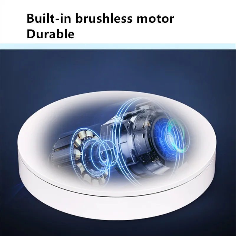 32cm 360 Degree Rotation Electric Rotating Turntable 3D Scanning Photography rotatable live Display Stand with Remote Control
