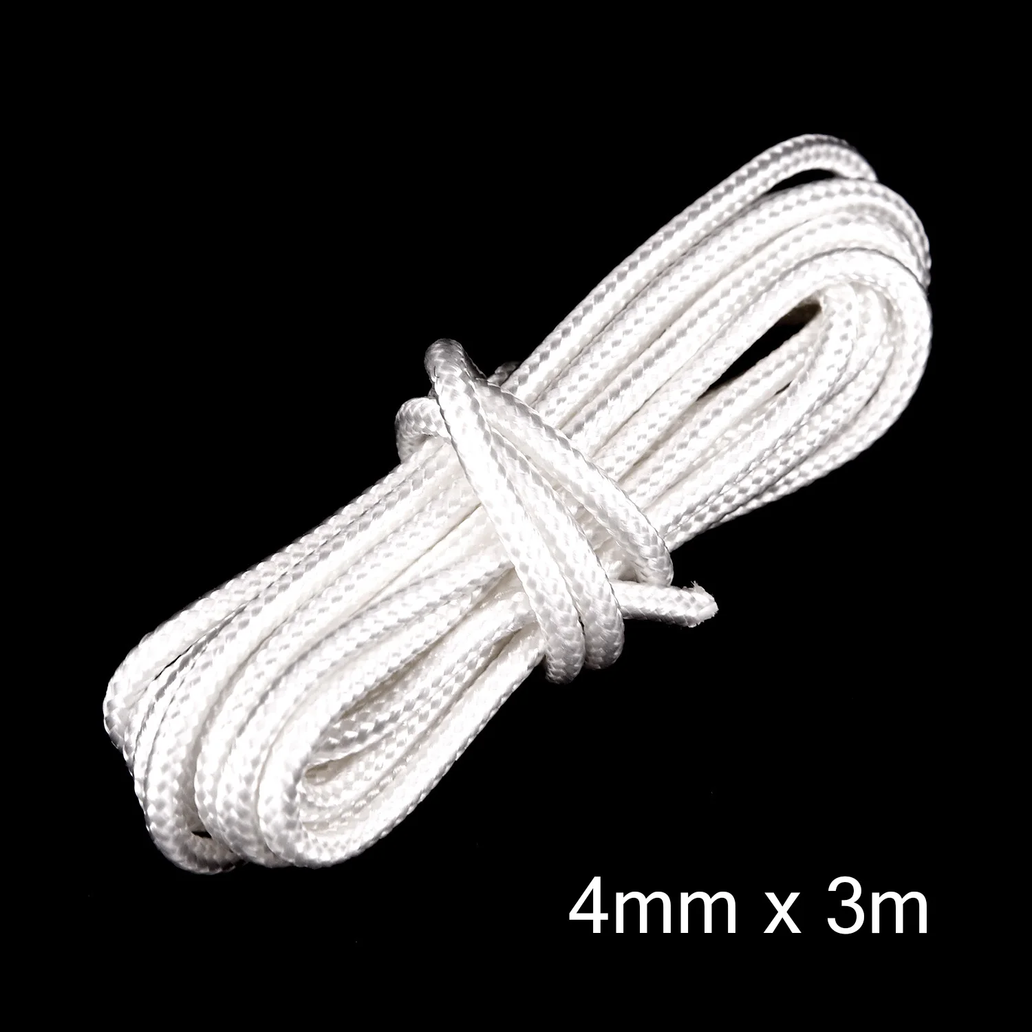 1PC Universal Nylon 4mm*300cm Pull Starter Recoil Start Cord Rope For  Garden Lawn Mower Chainsaw Oil Resistance Wear Resistance 2