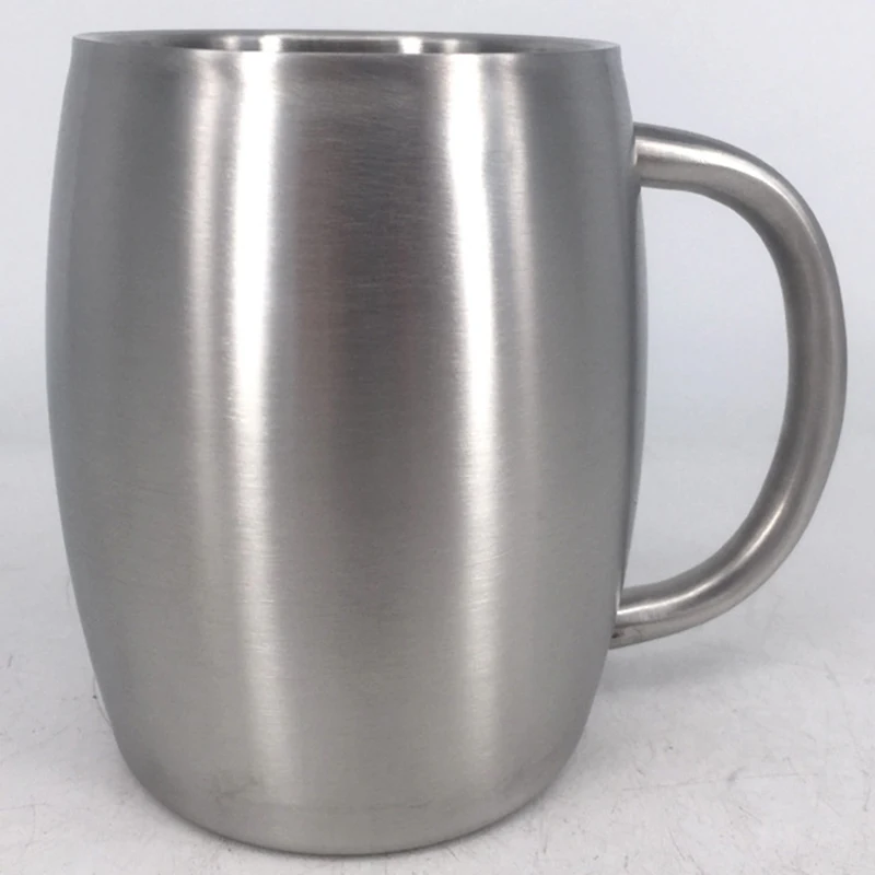 ELEG-14Oz/400 мл кружка из нержавеющей стали, кофейная кружка, двойная чашка для воды, для путешествий, отдыха на природе, Спортивная кружка с крышкой, домашний бар