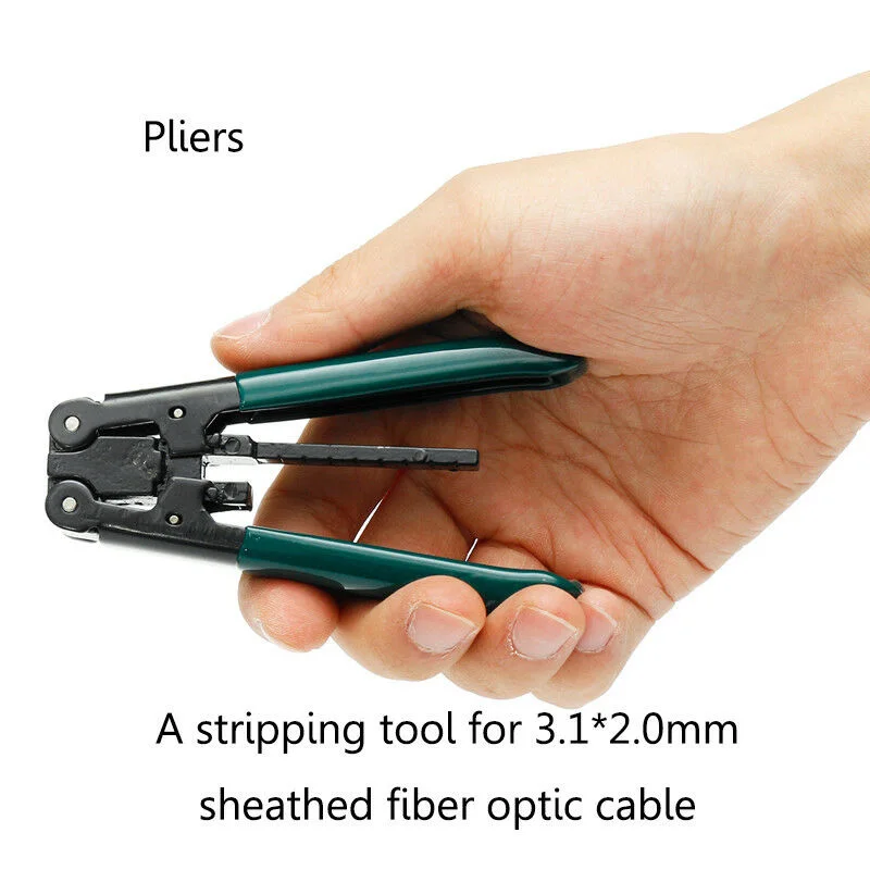 

Pro Fiber Cutter FTTH Kit Cleaver Screwdriver Plier Metalworking FC-6S