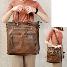 Большая сумка, женские сумки-шопперы для женщин,, сумки с верхней ручкой, портфель, офисные женские сумки '14' для ноутбука, через плечо, большая мягкая сумка