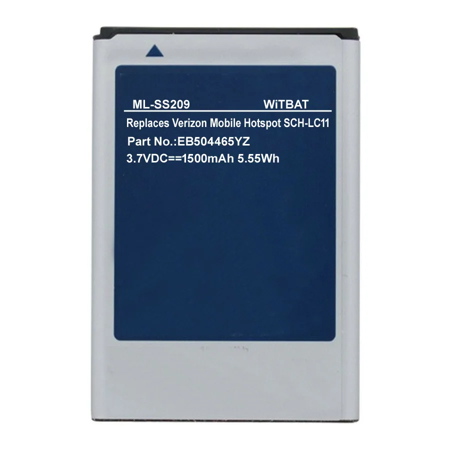 Аккумулятор ZHUJI на 1500 мА · ч для Samsung 4G LTE Мобильная точка доступа Verizon Mobile Hotspot SCH-LC1