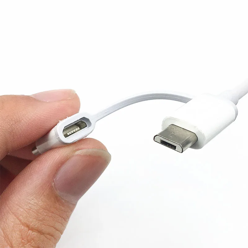 Xiao mi 2в1 кабель mi cro to type c usb Быстрый кабель для mi a1 a2 lite a3 6 8 9 lite 9t pro max 3 redmi 7 8 pro 30 см/100 см