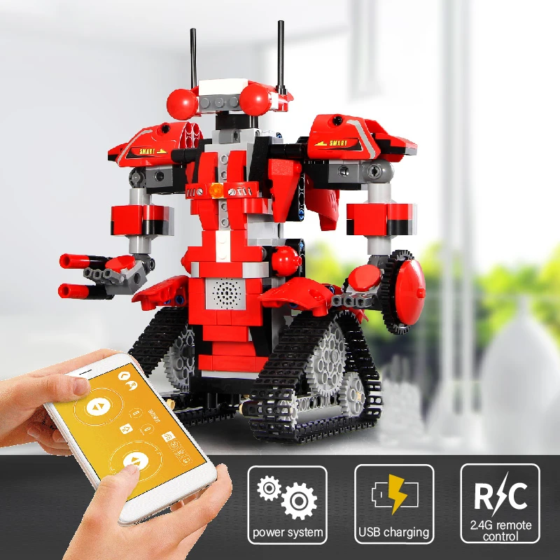 

RC Robot Blocks Compatible Technic Intelligent Robot Model Set LegoINGly Educational Toys For Kids Building Blocks Bricks Gift