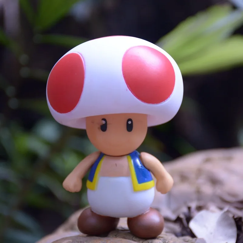 Новые Фигурки "Супер Марио" игрушки Super Mario Bros Bowser Luigi Koopa Yoshi Mario Maker Odyssey ПВХ фигурка модель куклы игрушки - Цвет: G